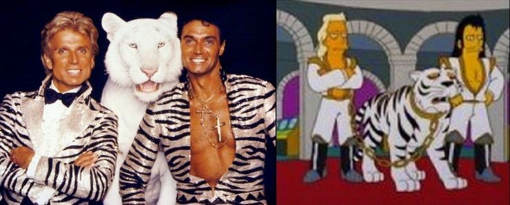 15 Times The Simpsons Predicted the future -  Roy Horn's Tiger Attack | The Viral Bros